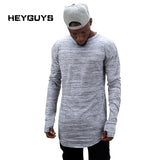 HEYGUYS 2018 extend hip hop street T-shirt hold hand