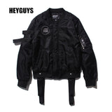 HEYGUYS Walking Dead street black Jacket Hip Hop wear