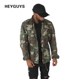 HEYGUYS high street camo Jacket