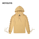 HEYGUYS new arrive hoodies men high street wear hip hop