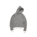 HEYGUYS  white and black pullover Men sweatshirts zipper Hip Hop Street wear