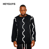 HEYGUYS NEW Sweater MEN hip hop street wear high quality