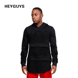 HEYGUYS Limited Edition black men sweatshirts new design street wear