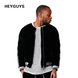 HEYGUYS hot  jackets men Europe high street black Jacket
