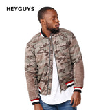 HEYGUYS 2018 high street camo camouflage Jacket