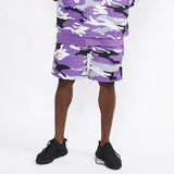 HEYGUYS 2018 yellow pink camouflage Men sweat Shorts