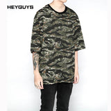 2018 HEYGUYS  Bandanna print oversize style hiphop streetwear t-shirts