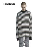 HEYGUYS 2018 loose Striped T-shirt streetwear