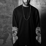 HEYGUYS 2018 new extend hip hop street T-shirt
