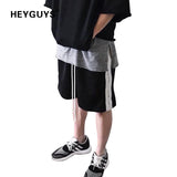 HEYGUYS 2018 shorts men street hip hop fashion