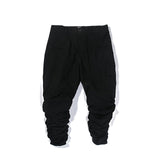 HEYGUYS Pants black Casual Sweatpants Solid Hip Hop