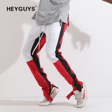 HEYGUYS 2018 fashon Fitness Long Pants streetwear hiphop